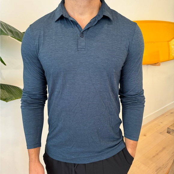 Lululemon long-sleeved polo - Great Used Condition - Picture 1 of 3